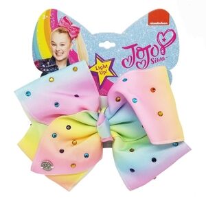 JOJO SIWA Signature Bow with All Over Stone With Light Up Feature